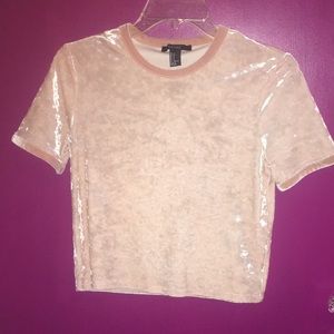 SUEDE PINK SHIRT | SIZE S |